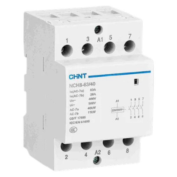 CHINT Contactors  Nch8-63/40 Ac220/230V(R)
