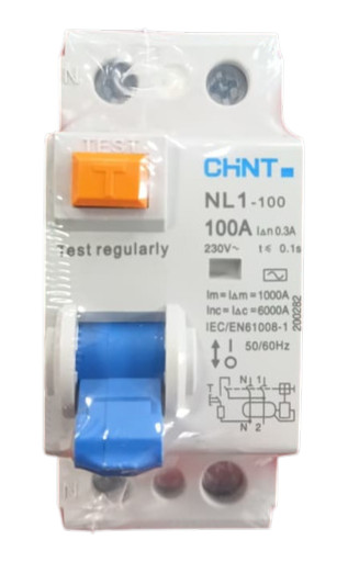 CHINT RCCBs Nl1-100 S Type 2P 100A 300Ma AC Type 6Ka R