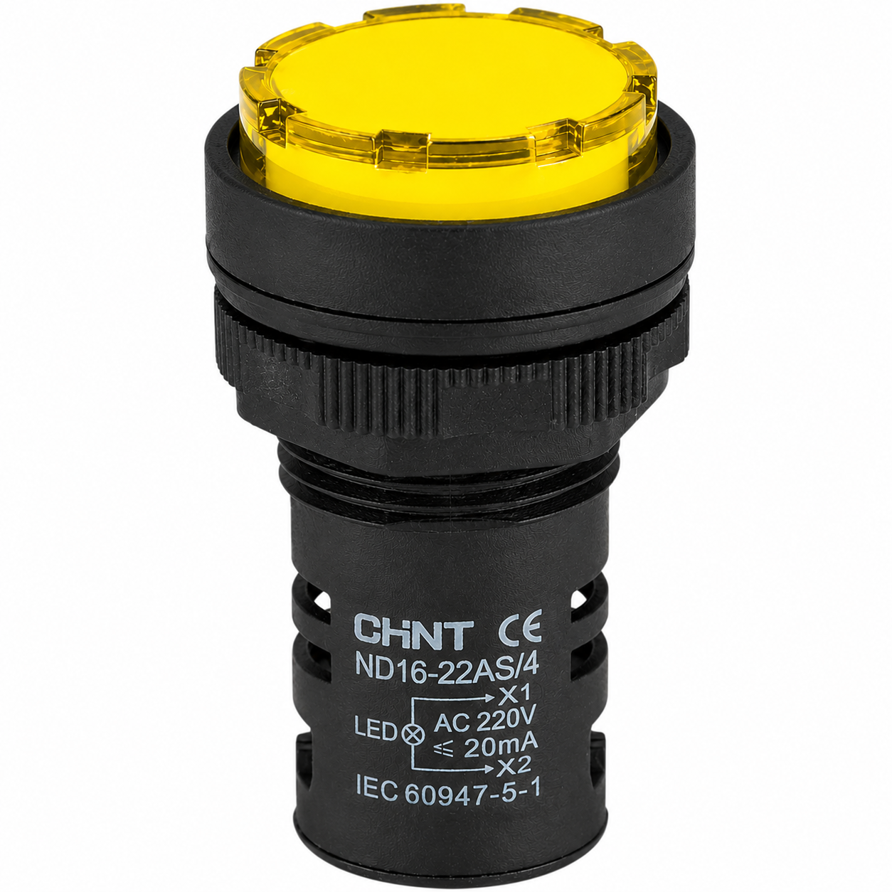 CHINT Indicators  Nd16-22As/4 220V Yellow