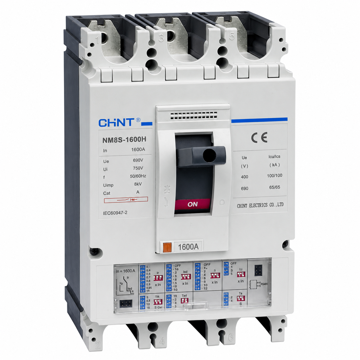 CHINT MCCBs  Nm8S-1600S/3300 1600A 3P