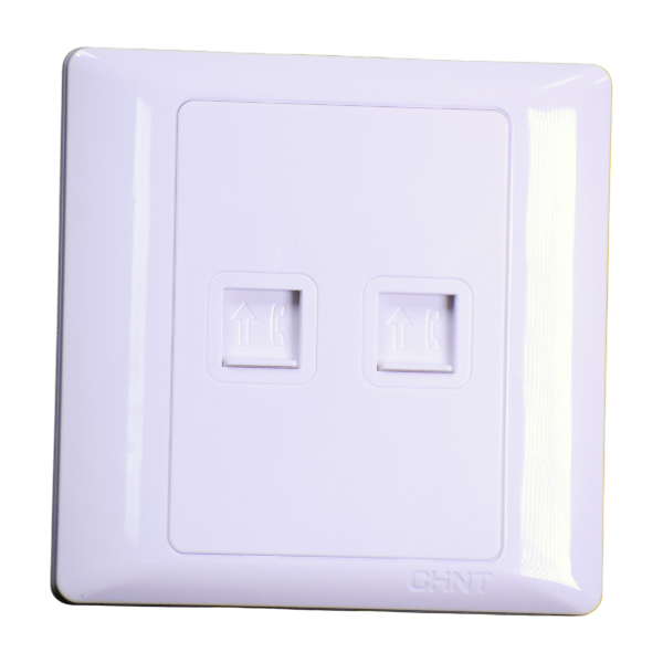 CHINT Switches  G208 Telephone Socket 2 Gang