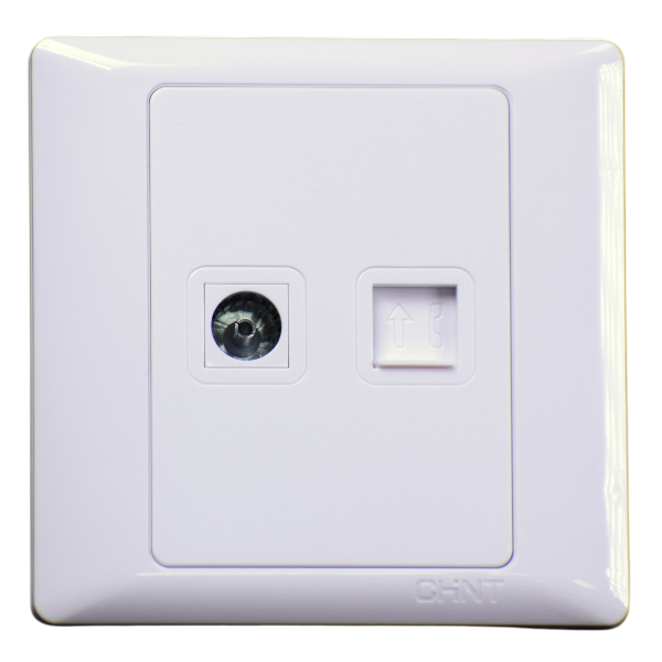 CHINT Switches  G212 Tv + Data Socket