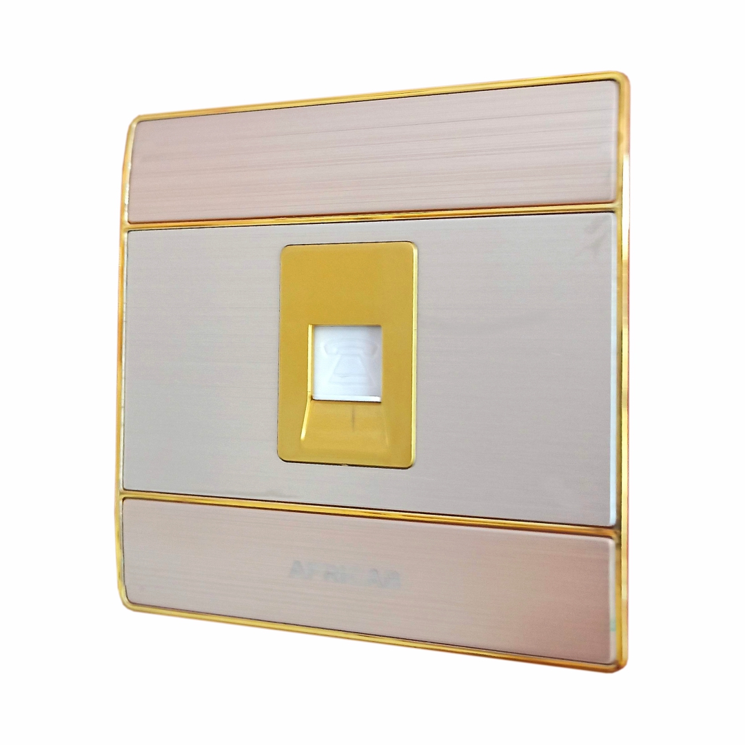 Gw Series Switches & Socket 1Gang Tel Gw8703