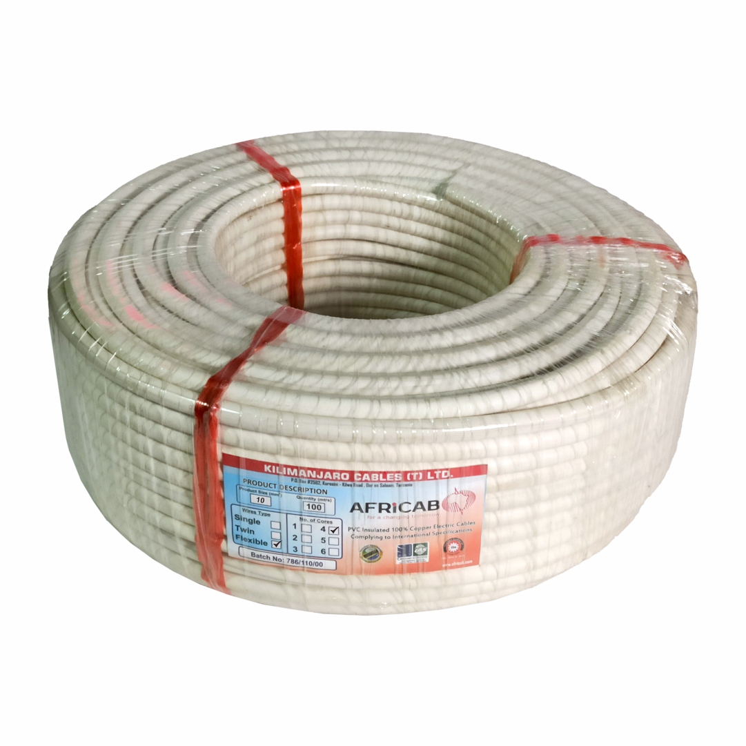 Flexible Wire 4 Core (100M ) 10 Sq.mm