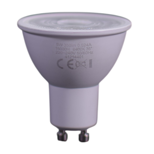 GU10 LED Bulb 5 W Warm White 3000 K