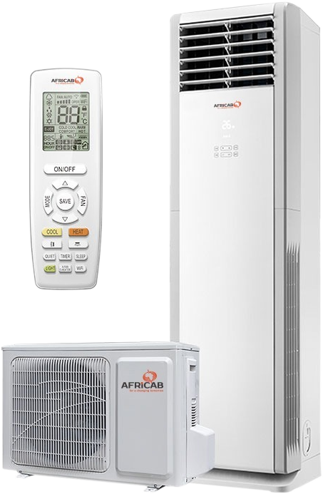 Inverter Floor Standing Air Conditioner 48000 BTU (Cooling & Heating, R410A)