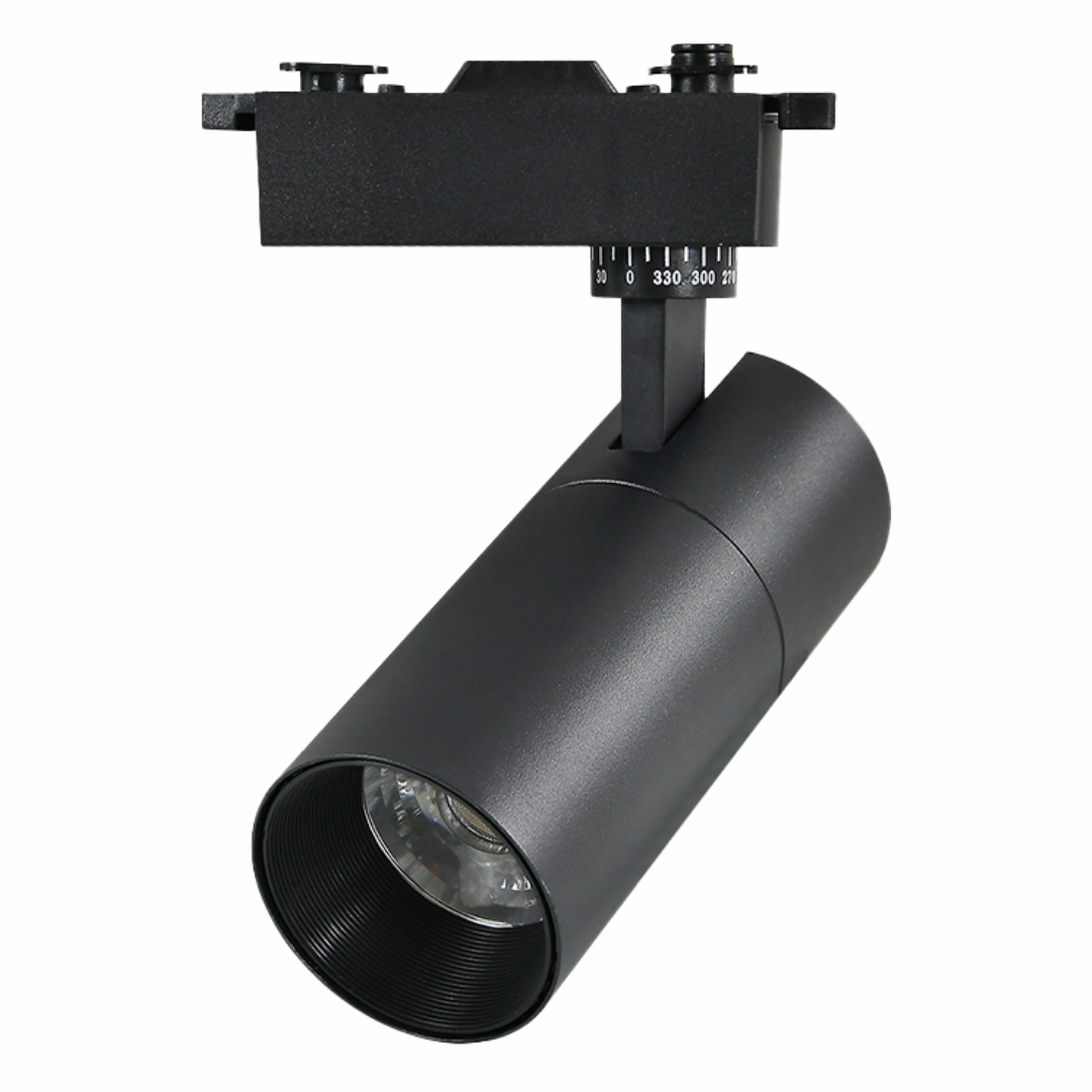 Track Light 15W White 6500K (Body- Black)
