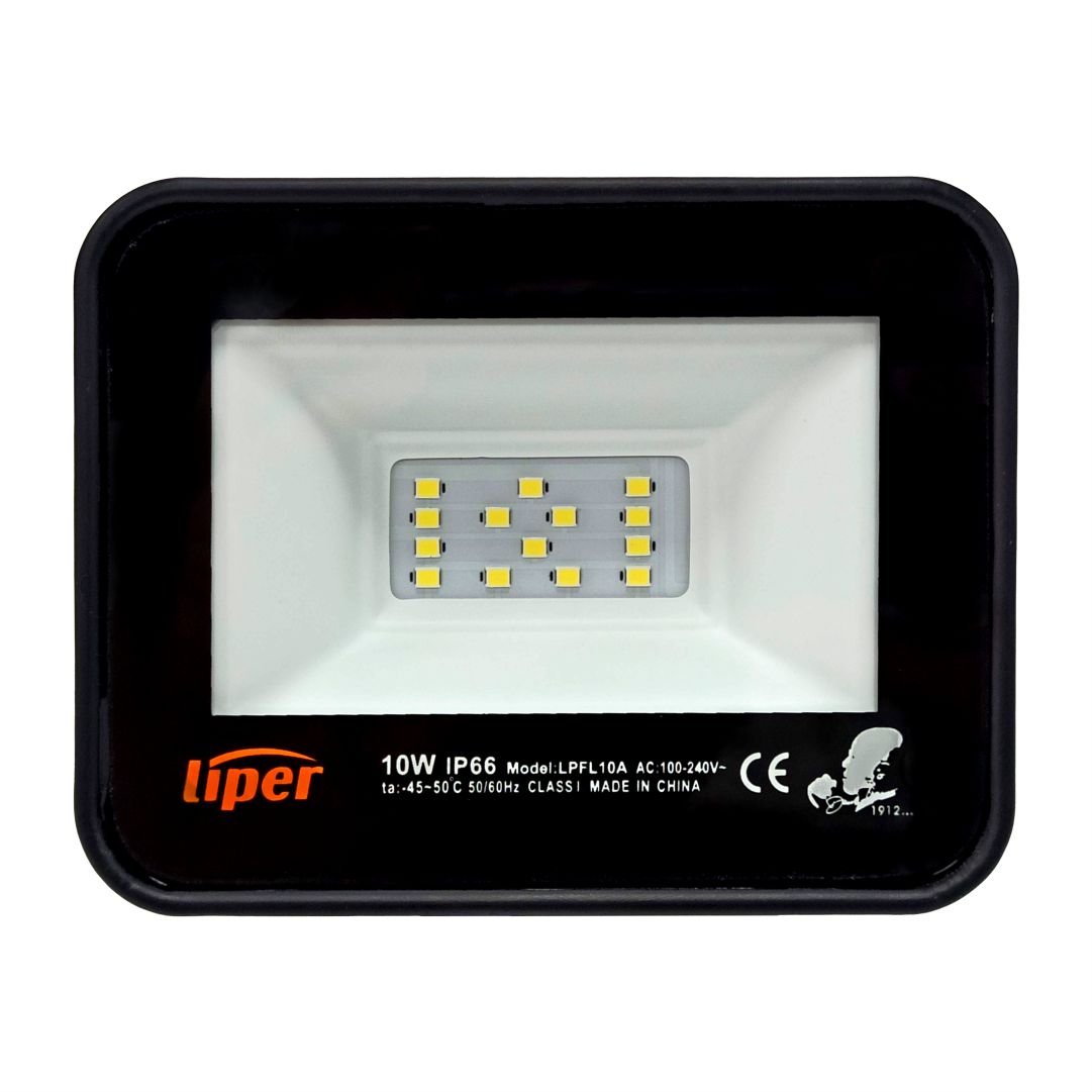 LED Flood Light LPFL-10BS01 10 W Warm