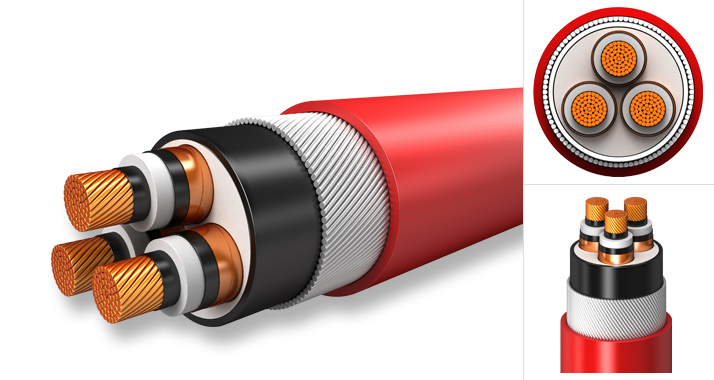 Mv Cable 70 Sq.mm X 3 Core 33KV