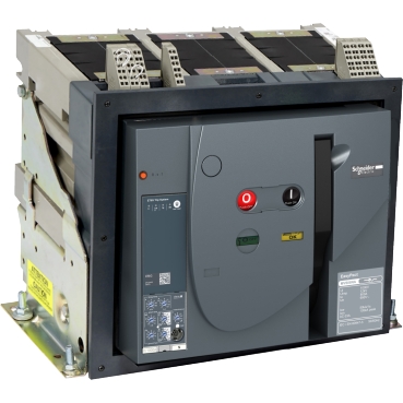 SCHNEIDER Air Circuit Breaker 4P ACB, 1600A, Adjustable