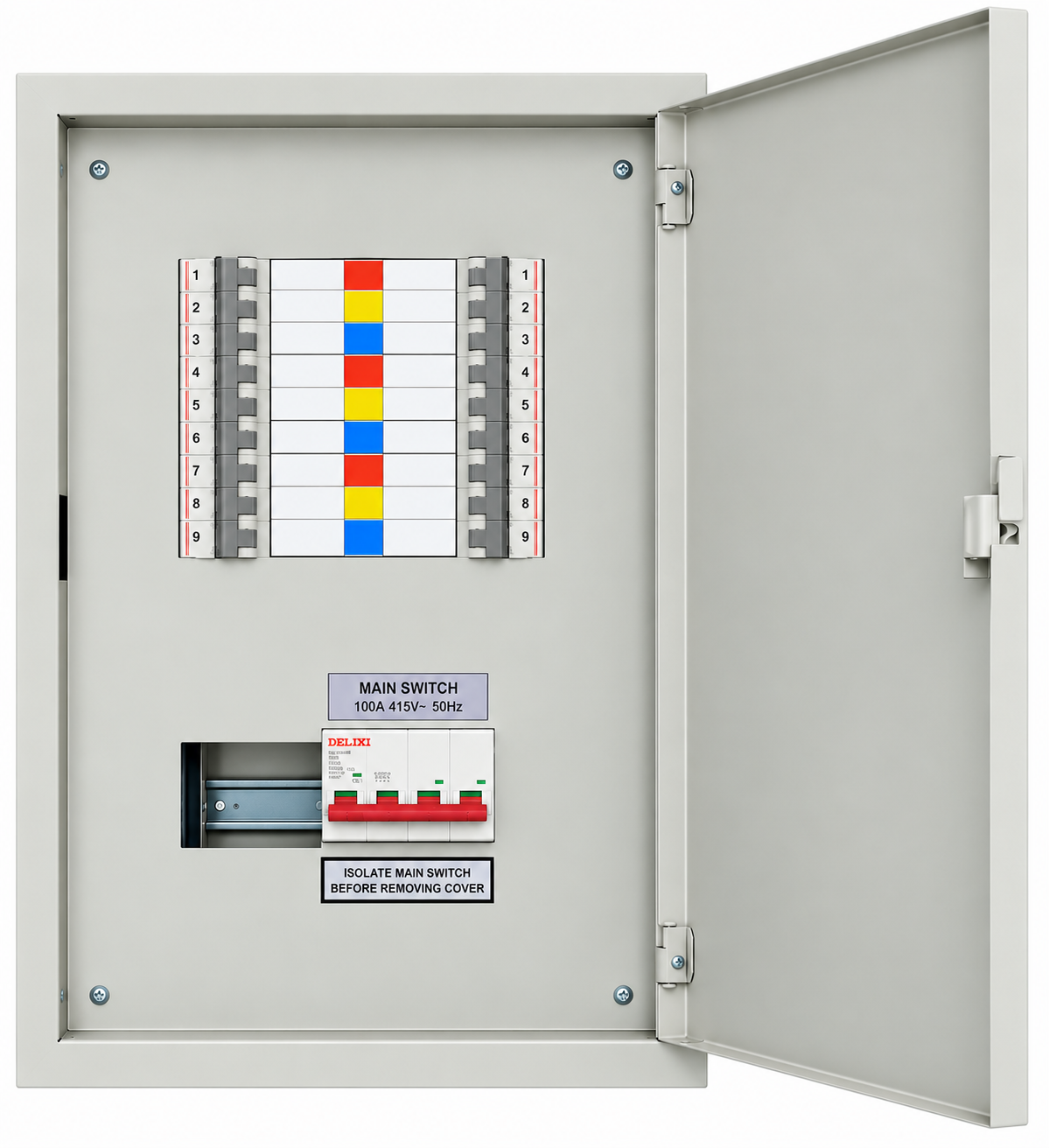 Onesto Distribution Board TPN 6 Way