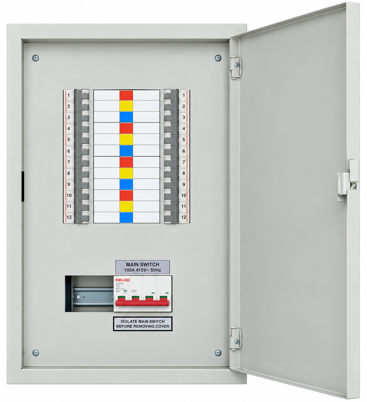 Onesto Distribution Board TPN 8 Way
