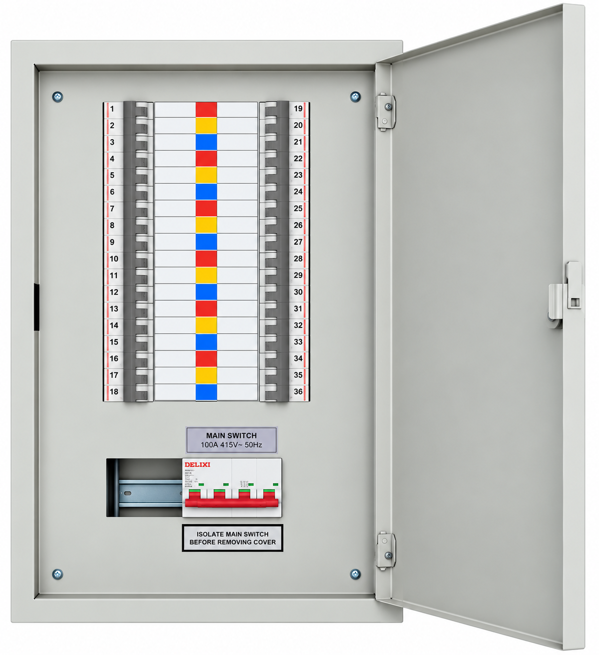 Onesto Distribution Board TPN 12 Way