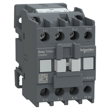 SCHNEIDER Contactor 3P Contactor Tesys E 1No 4Kw 400V Ac3 24 9A